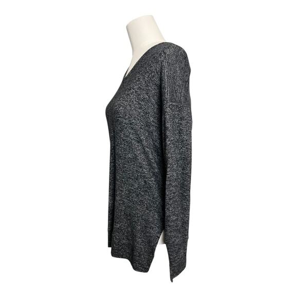 Soft Surroundings Hoodie Gray Casual Sweater Blouse Shirt Top Small Comfy - Picture 3 of 6